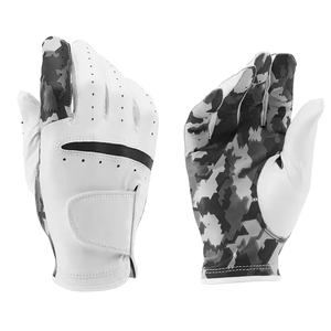 Gants de golf en peau de mouton QST pour hommes, main gauche, antidérapants, respirants, de qualité supérieure, pour l'extérieur, logo personnalisé, fournisseur OEM en gros - Product Image 1