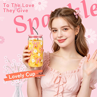 Ensemble cadeau de spa avec gobelet en verre rose à motif de papillon personnalisé pour filles, ensemble de bombes de bain pour prendre soin de soi, ensemble cadeau pour fête d'anniversaire, boîte cadeau