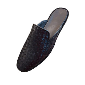 Chaussures décontractées en cuir véritable tressé, style mules sans talon, pour le dropshipping en usine (Europe) - Product Image 5