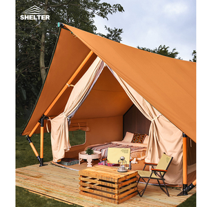 Tienda de Campaña de Lujo para Campamentos al Aire Libre, Resort, <span class=keywords><strong>Safari</strong></span>, Tienda de Campaña de Lona para Glamping - Product Image 5