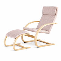Fauteuil à bascule en bois massif, design moderne, haute qualité, pour chambre et salon, nouvelle mode, en bois courbé, vente chaude