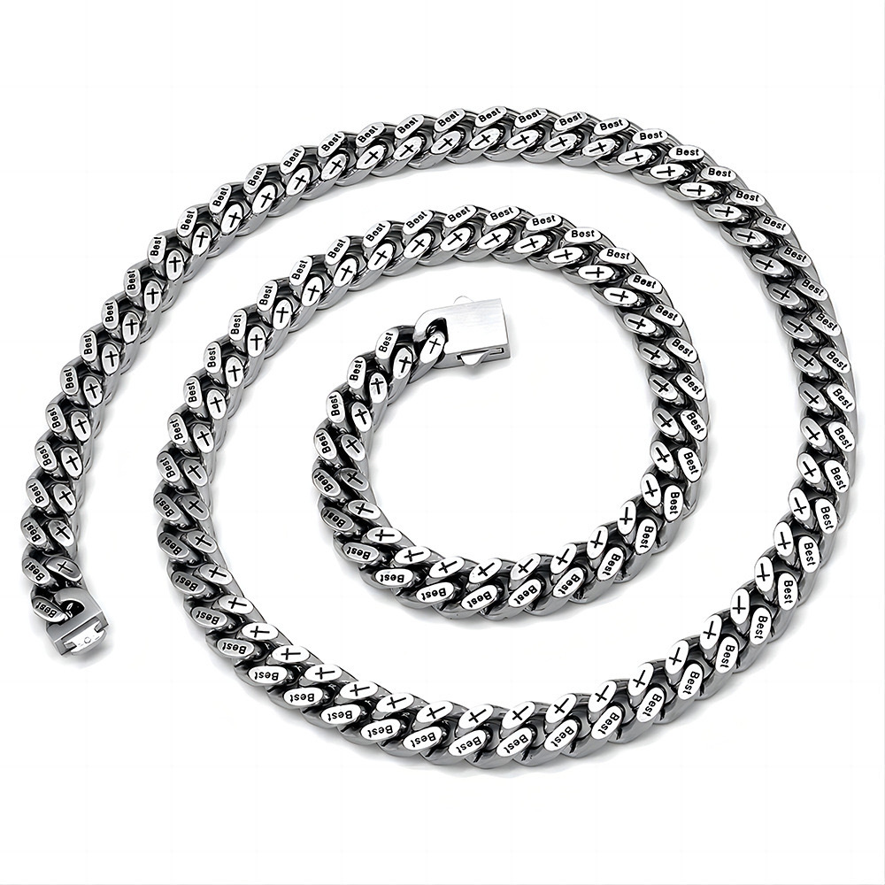 Silver-10mm Necklace