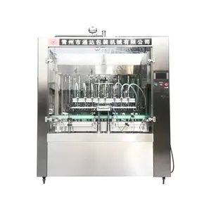 linear liquid filling machine 20g-5000g piston tube filling machine