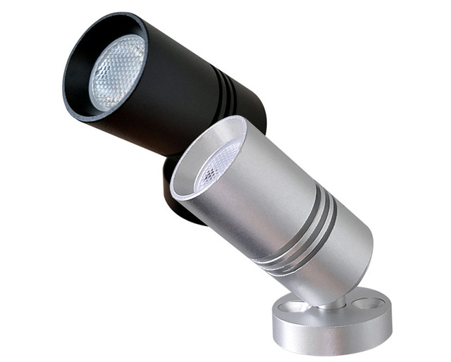 Mini Led Spotlight 1W 2W 3W Led Under Cabinet Lights 12V Jewelry Display showcase Led Light