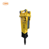 Moteur de ponceuse hydraulique de type boîte de haute qualité avec burin pour excavatrice et chargeuse, fabriqué au Shandong