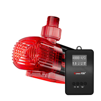Pompe à eau d'aquarium silencieuse à haute efficacité, débit réglable, pompe submersible DC pour aquarium, fontaine, hydroponie