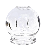 Ventouses sous vide en verre Aspiration forte Massage d'acupuncture Pots de ventouses Traitement par aspiration Ventouse Ensemble de 12 tasses