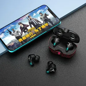 TWS 19/19T 60ms Low Latency TWS Bluetooth 5.0 Earphones Wireless Headphone 8D Stereo Sports Waterproof Earbuds Headsets Gaming