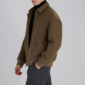 Giacca da <span class=keywords><strong>Uomo</strong></span> Oversize di Alta Qualità all'Ingrosso <span class=keywords><strong>Cappotto</strong></span> da <span class=keywords><strong>Uomo</strong></span> in Lana e <span class=keywords><strong>Cashmere</strong></span> - Product Image 3