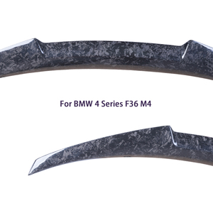 สปอยเลอร์หลังคาร์บอนไฟเบอร์ทรง M4 สำหรับรถยนต์ BMW ซีรีส์ 4 F36 4 ประตู รุ่นครูเป้ ปี 2014-2019 - Product Image 3