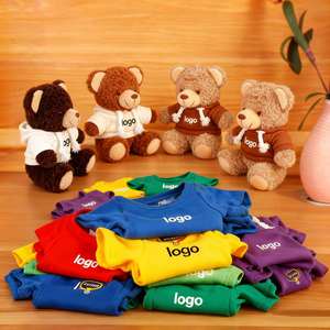 ตุ๊กตาหมีนุ่มพิเศษ ชุดพิมพ์โลโก้ตามสั่ง หลายสี นุ่มมาก บรรเทาความเครียด ของขวัญวันเกิดแบบปรับแต่งได้ - Product Image 1