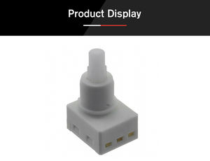 Mini Interruptor De Botao 0.5A 14V Tipo De Solda Plastico, Forma De Cabeca Plana, Carro Pequeño Interruptor De Botao, 1 Unidad - Product Image 2