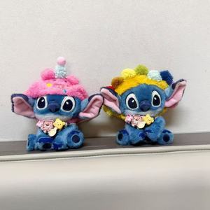 Nouveau Porte-clés Poupée Combinée Stitch et Toothless, Mignon Jouet en Peluche, Breloque Ornamentale Cousue, Pendentif Cousu - Product Image 6