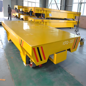 Carrito de transporte motorizado montado en riel giratorio eléctrico de fábrica 5t-50t - Product Image 2