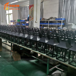 Lanterne murale extérieure rétro traditionnelle à 3 lumières de style <span class=keywords><strong>bougie</strong></span> pour éclairer la cour du jardin - Product Image 6