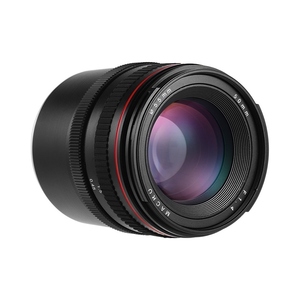 Objectif de caméra à mise au point manuelle pour portrait à grande ouverture 50mm F/1.4 à faible dispersion pour Sony E Mount A7 A7M2 A7M3 <span class=keywords><strong>NEX</strong></span> 3 <span class=keywords><strong>5N</strong></span> 5R 5T - Product Image 3