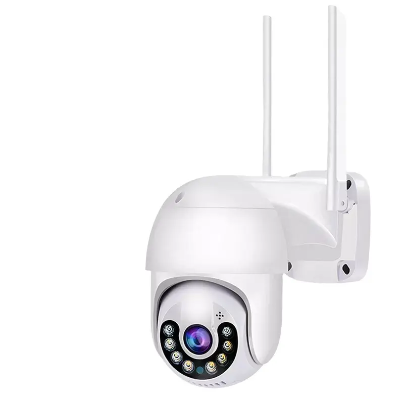 Outdoor 4X Zoom digitale Speed Dome telecamera WiFi Wireless Auto Tracking XM Icsee telecamera Ip PTZ di sicurezza domestica