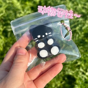 Jouet anti-stress en TPR en forme de petit nez d'animal mignon pour soulager le stress et la tension, modèle West Highland de taille moyenne - Product Image 2