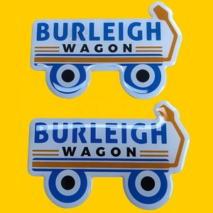 УФ стабильные печатные Пузырьковые значки прозрачные кристаллические гелевые наклейки, защищенные от атмосферных погодных явок, полиуретановый куполообразный логотип, полимерные этикетки, 3D куполообразные эпоксидные наклейки для автомобиля - Product Image 1