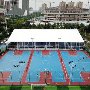 Grandi metri quadrati su misura in lega di alluminio PVC impermeabile palla da basket esterno <span class=keywords><strong>campo</strong></span> sportivo tenda - Product Image 4
