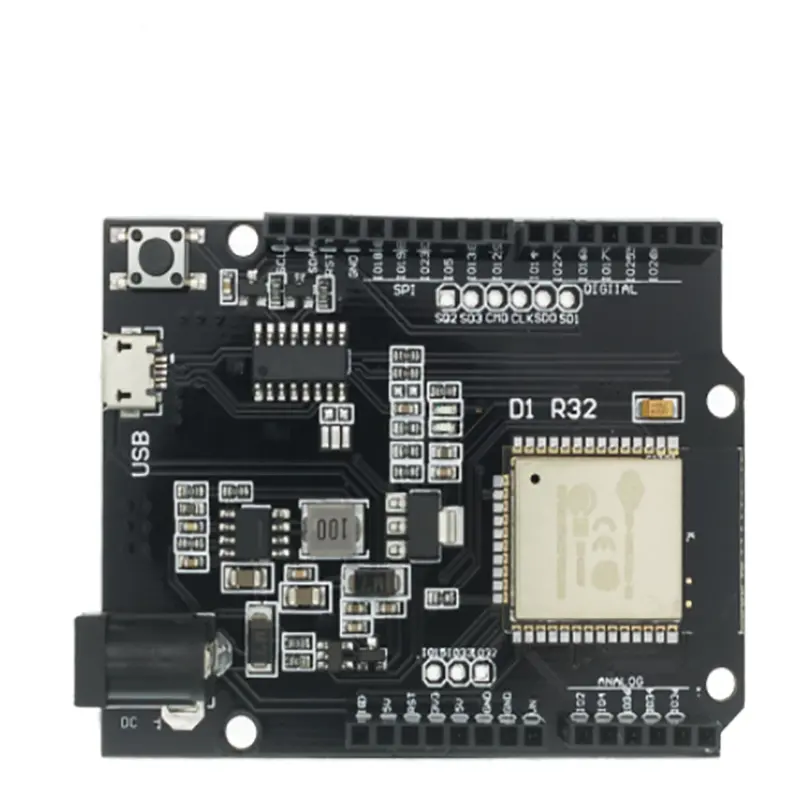 Placa de desarrollo de diente azul para Arduino UNO, placa de desarrollo inalámbrico con WIFI, 4M de memoria One, ESP32, Wemos D1 Mini, R3, D1, R32, CH340