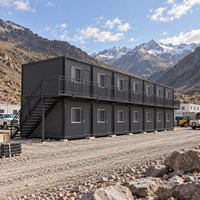 Maisonnette Modulaire Préfabriquée en Acier Galvanisé pour Camp Minier, Certifiée CE, pour Commandes en Gros en Nouvelle-Zélande