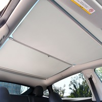 Pour Ford Mustang cheval électrique Mach-E toit ouvrant rétractable auvent PVC pare-soleil toit isolation thermique ombrage aveugle Applicable