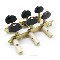 China Supplier Instruments Accessories Parts 2PCS Acoustic Guitar String Tuning Pegs
