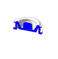 Bouton-poussoir en caoutchouc moulé sur mesure