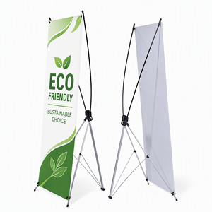 Exhibidores de Aluminio en Forma de <span class=keywords><strong>X</strong></span> para Publicidad, <span class=keywords><strong>80x180</strong></span>, Verticales, Impresión Digital, Soportes para Pancartas Tipo <span class=keywords><strong>X</strong></span>, Pósteres Comerciales, Venta al Por Mayor de Fábrica - Product Image 2