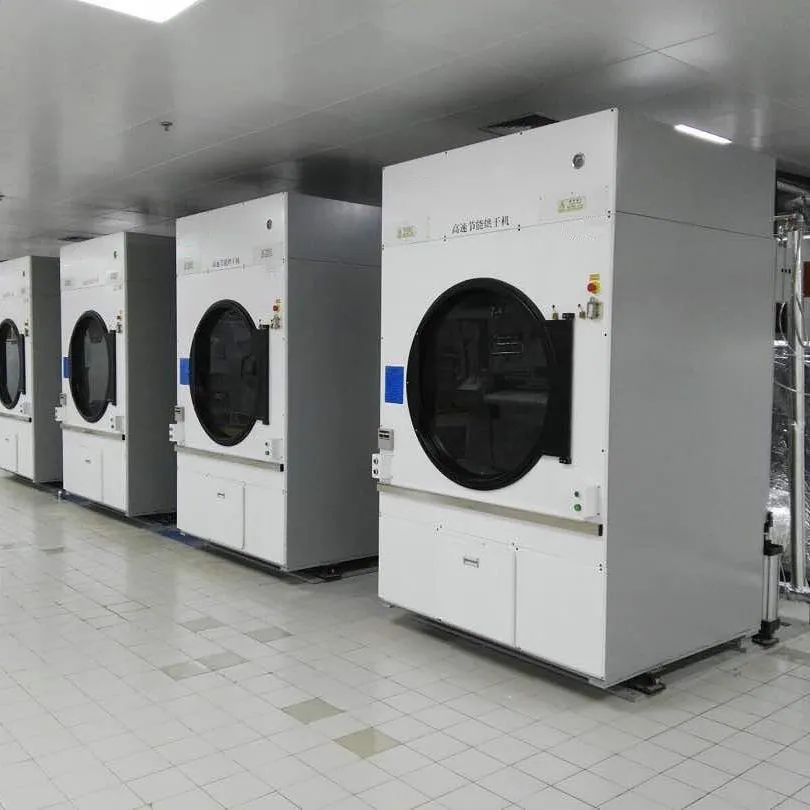 Máquina de secar roupa industrial para hotel, 15kg a 100kg