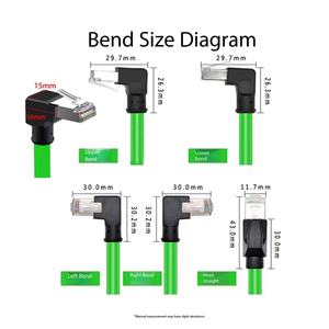 Câble Ethernet industriel Cat6A en gros d'usine, Profinet, haute flexibilité, chaîne de traînage, câble Ethernet Gigabit à flexion - Product Image 5