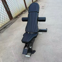 Banc de musculation professionnel de haute qualité à trois sections réglables pour entraînement de traction haute/basse