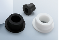 Passe-câble en silicone de type T, à insertion droite unilatérale, résistant aux hautes températures, étanche, manchon de câblage en caoutchouc