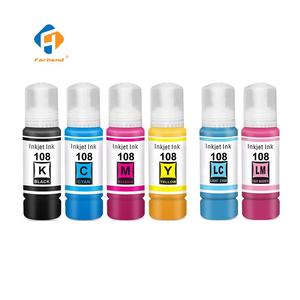 <span class=keywords><strong>PRIX</strong></span> <span class=keywords><strong>D</strong></span>'USINE 108 Kits de recharge de bouteilles en vrac à base <span class=keywords><strong>d</strong></span>'eau compatibles de qualité supérieure encres à colorant <span class=keywords><strong>pour</strong></span> imprimantes <span class=keywords><strong>Epson</strong></span> ET-18100 L18050 - Product Image 1