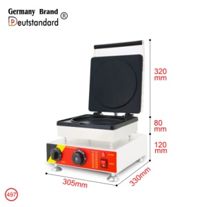 New Electric Germnay Thương Hiệu Sản Xuất Crepe Nhỏ Thương Mại Bánh Nhà Sản Xuất Máy - Product Image 3