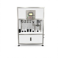 Machine de remplissage et de bouchage de bière pour bouteilles et canettes, 400 pièces/heure, 300/1000 ml, en acier inoxydable, pour brasserie artisanale et boissons