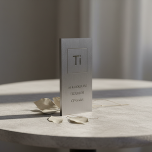 1 kg de Lámina de Titanio GR1 con Acabado Satinado, Prensado en Frío, para Escritorio, tipo Pisapapeles, de Alto Valor de Inversión - Product Image 4