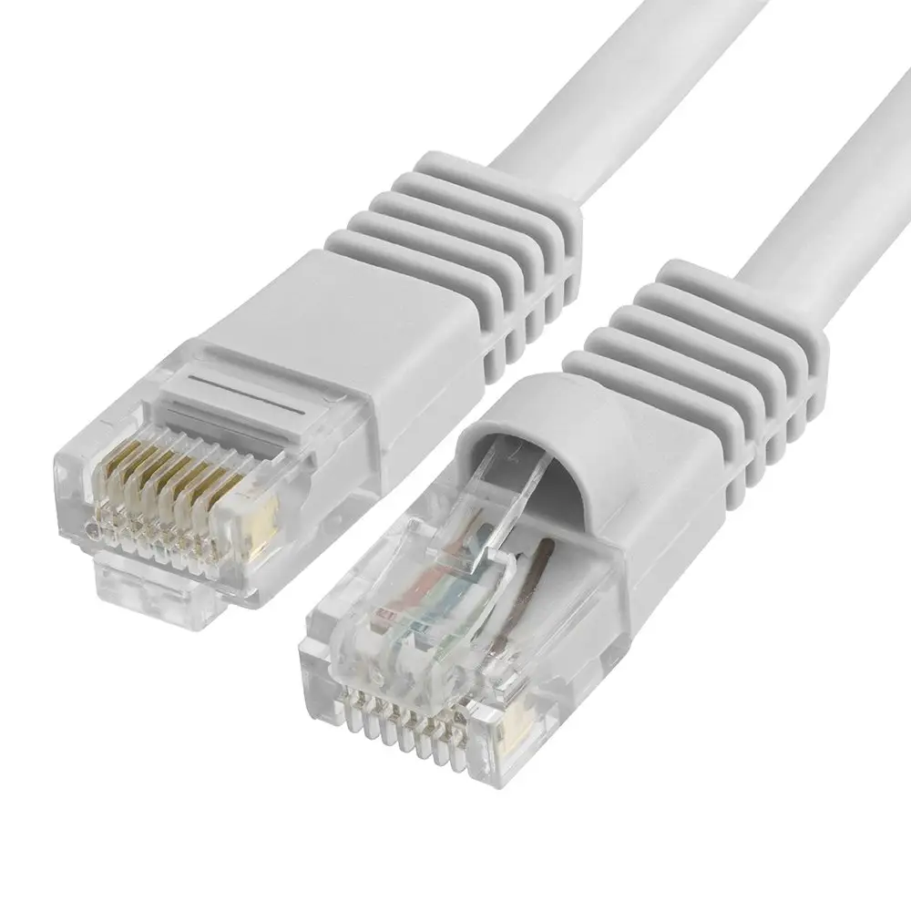 라운드 플랫 cat5e Cat6 RJ45 패치 코드 이더넷 네트워크 케이블 2m 패치 코드