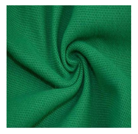 Polyester Double Pique Knitted Fabric Anti-Static Versatile
