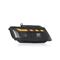 Ensemble de phares LED KGKB pour Audi Q5 SQ5 8R 2008-2017, mise à niveau style RS, lentille de projecteur, clignotant séquentiel, plug and play
