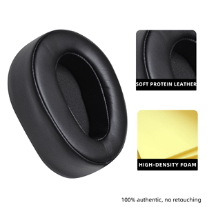 Almohadillas de repuesto para auriculares Blue Sadie/Mo-Fi/Mix-Fi/<span class=keywords><strong>Lola</strong></span>/Ella, almohadillas de cuero de proteína suave, accesorios de cojines - Product Image 3