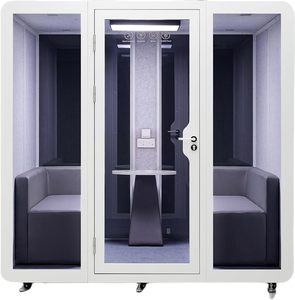 Cabine téléphonique de <span class=keywords><strong>bureau</strong></span> insonorisée personnalisée, pod acoustique portable pour réunions, cabine de travail silencieuse, pod de réunion de <span class=keywords><strong>bureau</strong></span> - Product Image 3