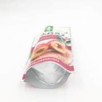 Sacs d'emballage alimentaire personnalisés en gros, résistants à l'humidité, avec fermeture éclair, sacs Mylar refermables à fond plat pour snacks, café et noix