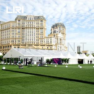 Tente d'événement de chapiteau transparent de banquet de mariage portable de 500 places avec climatisation - Product Image 6