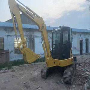 Miniexcavadora Komatsu PC55 5,5 T, excelente estado, maquinaria de construcción compacta de segunda mano, excavadoras usadas - Product Image 5