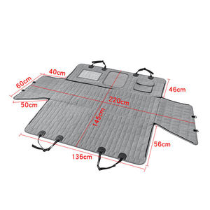 Funda impermeable para asiento de coche para perros, hamaca antideslizante, ventana de malla, producto Oxford extensible completamente extraíble para mascotas - Product Image 2