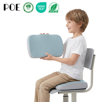Coussin de siège personnalisable en mousse à mémoire de forme, épais et rehaussant, pour banc de classe ou chaise d'étudiant