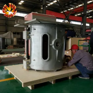 Máquina elétrica de fundição de ferro 150kg-1000kg forno de indução máquinas de fundição de ferro