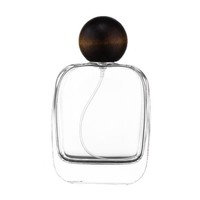 Flacon de parfum en verre carré personnalisé de luxe 30ml 50ml 100ml, flacon de parfum vide en verre, flacon vaporisateur de parfum